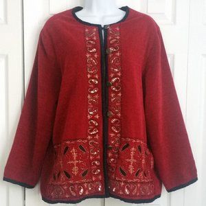 WHITE STAG WOMENS JACKET COAT RED SIZE 12/14